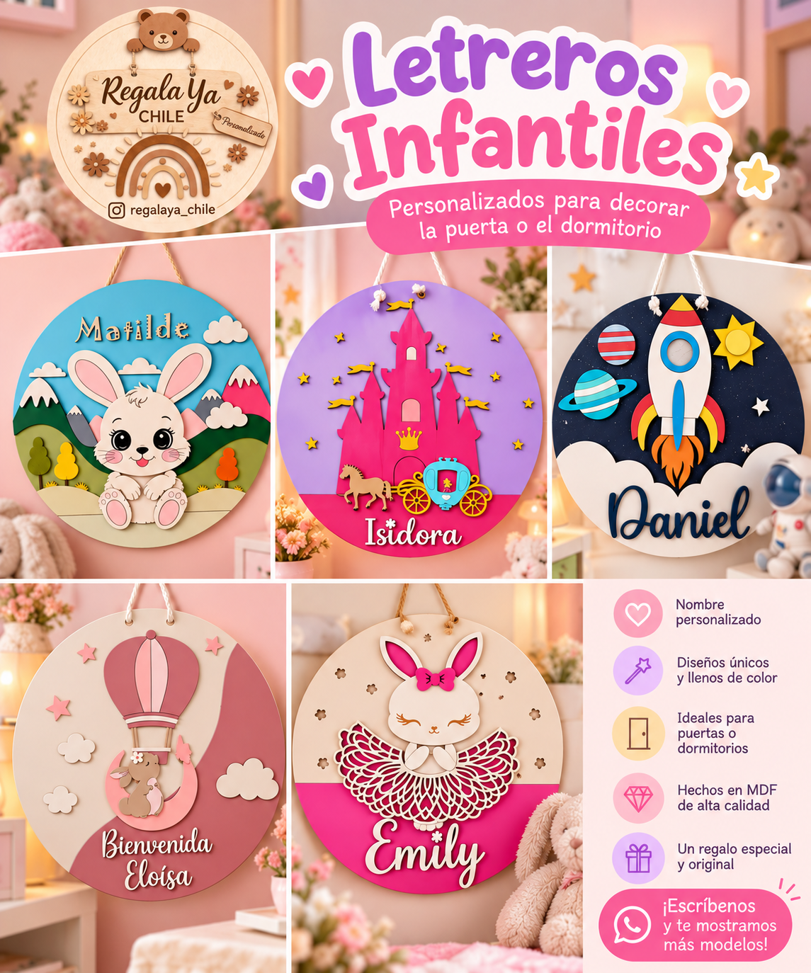 Letreros Infantiles