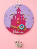 Letrero Infantil-Castillo princesa