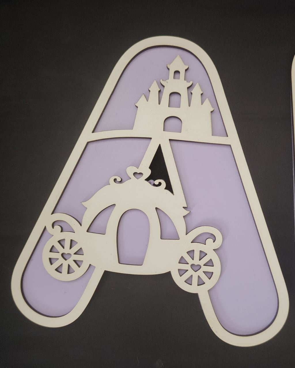 Letra personalizadas de Princesas